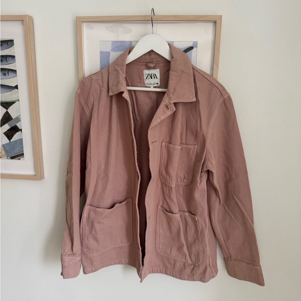 Zara Blush Pink Jacket